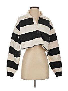 Current/Elliott Long Sleeve Polo