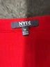 NYDJ 100% Recycled Polyester Red 3/4 Sleeve Blouse Size 1X - photo 7