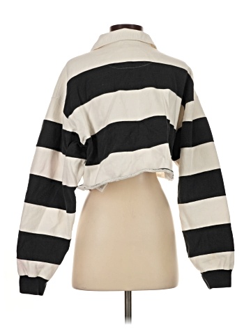 Current/Elliott Long Sleeve Polo (view 2)