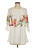 Unbranded Ivory 3/4 Sleeve Blouse Size S - photo 1