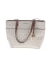MICHAEL Michael Kors 100% Coated Canvas Gray Ivory Tote One size - photo 1