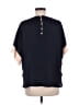 Zara Blue Short Sleeve Blouse Size M - photo 2