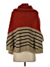 Moth Color Block Red Poncho Size XS - photo 2