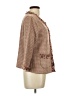 Notations Brown 3/4 Sleeve Blouse Size L - photo 4