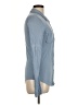 Michael Stars Blue Long Sleeve Button-Down Shirt One size - photo 4