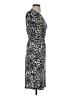 B. Moss Print Gray Cocktail Dress Size XS - photo 4