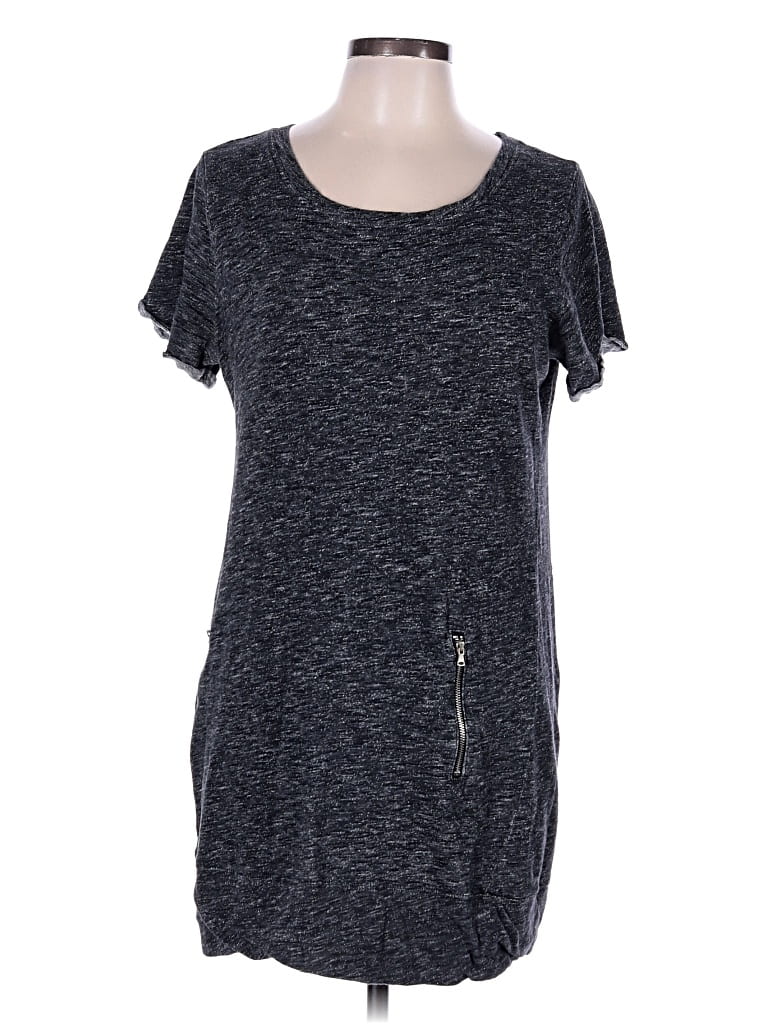 Pre-owned Lou & Grey Casual Dress In Gray