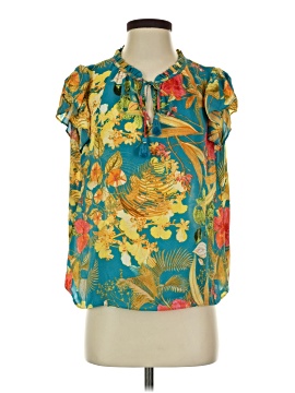 Rose + Olive Short Sleeve Blouse