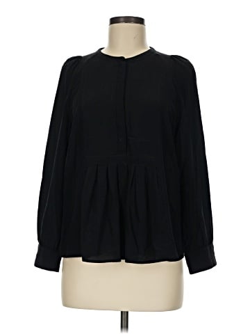 J.Crew Long Sleeve Silk Top (view 1)
