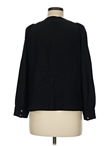 J.Crew Long Sleeve Silk Top (view 2)