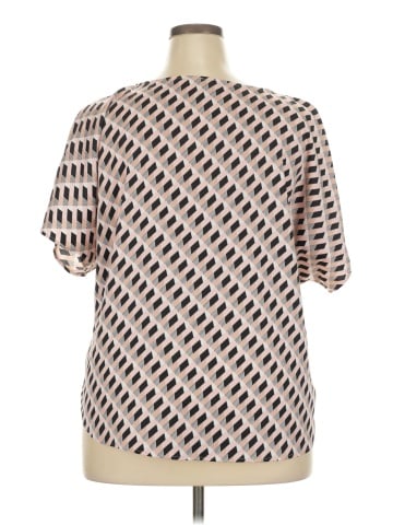 Anne Klein Short Sleeve Blouse (view 2)
