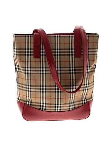 Burberry Vintage Haymarket Check Tote (view 1)