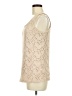 Susan Graver 100% Polyester Ivory Sleeveless Blouse Size M - photo 5