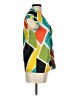 Worthington 100% Polyester Color Block Green Short Sleeve Blouse Size M - photo 4