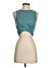 Zobha Teal Sleeveless Top Size S - photo 1