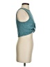 Zobha Teal Sleeveless Top Size S - photo 4