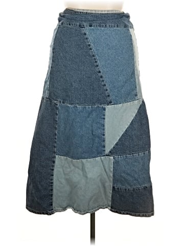 MNG Denim Skirt (view 1)