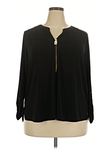 MICHAEL Michael Kors Long Sleeve Blouse (view 1)