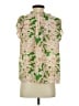 Rose + Olive 100% Polyester Green Sleeveless Blouse Size S - photo 2