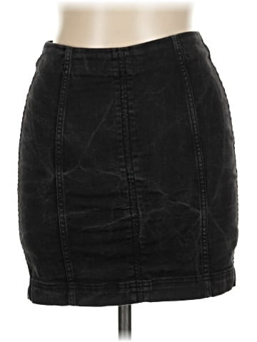 Free People Denim Skirt (view 2)