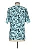 JM Collection Teal Short Sleeve Blouse Size M - photo 2