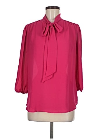 7th Avenue Design Studio New York & Company 3/4 Sleeve Blouse (view 1)