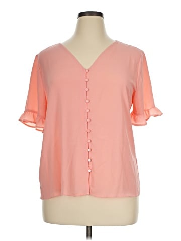 CeCe Short Sleeve Blouse (view 1)