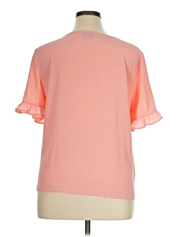 CeCe Short Sleeve Blouse (view 2)