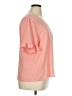 CeCe Pink Short Sleeve Blouse Size XL - photo 4