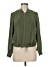 Divided by H&M 100% Polyester Green Track Jacket Size 8 - photo 1