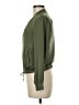 Divided by H&M 100% Polyester Green Track Jacket Size 8 - photo 5