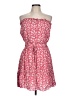 Unbranded Hearts Pink Casual Dress Size L (estimated) - photo 1