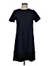 Three Dots Solid Black Casual Dress Size S - photo 1