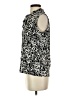 Tahari Animal Print Ivory Sleeveless Blouse Size S - photo 5