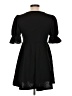 Unbranded Solid Black Casual Dress Size L - photo 2