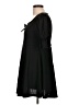 Unbranded Solid Black Casual Dress Size L - photo 5