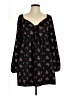 Wild Fable 100% Polyester Black 3/4 Sleeve Blouse Size M - photo 1