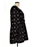 Wild Fable 100% Polyester Black 3/4 Sleeve Blouse Size M - photo 4