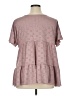 Unbranded Pink Short Sleeve Top Size 1X - photo 2