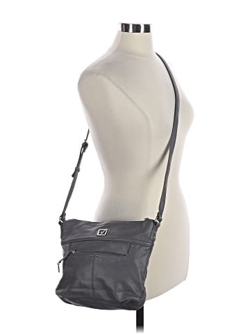 Stone Mountain Leather Crossbody Bag (view 2)