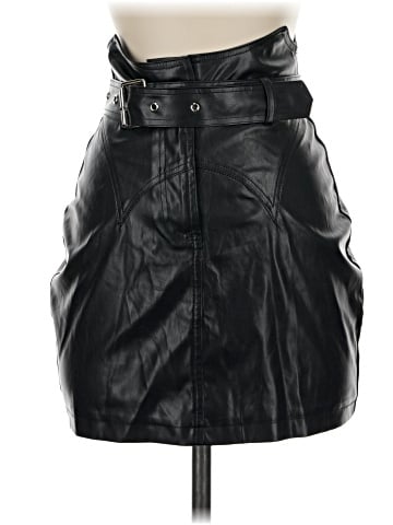 Superdown Faux Leather Skirt (view 1)