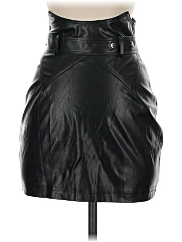 Superdown Faux Leather Skirt (view 2)