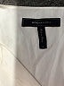BCBGMAXAZRIA 100% Polyester Ivory 3/4 Sleeve Blouse Size S - photo 7