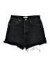 AGOLDE Black Denim Shorts Size 28 waist - photo 1