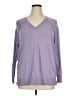 Torrid Purple Pullover Sweater Size 1X Plus (1) - photo 1