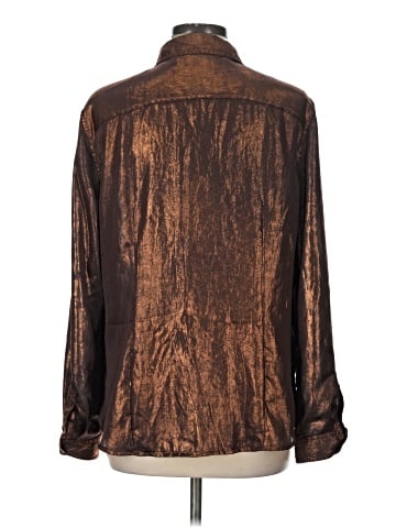 Calvin Klein Long Sleeve Button-Down Shirt (view 2)
