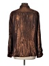 Calvin Klein Metallic Brown Long Sleeve Button-Down Shirt Size L (estimated) - photo 2