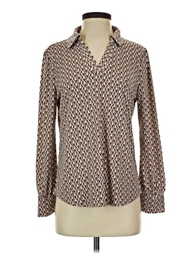 Adrianna Papell Long Sleeve Blouse