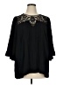 Torrid Black 3/4 Sleeve Blouse Size 1X Plus (1) - photo 1