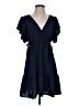 Max Studio 100% Polyester Solid Blue Casual Dress Size XS - photo 1
